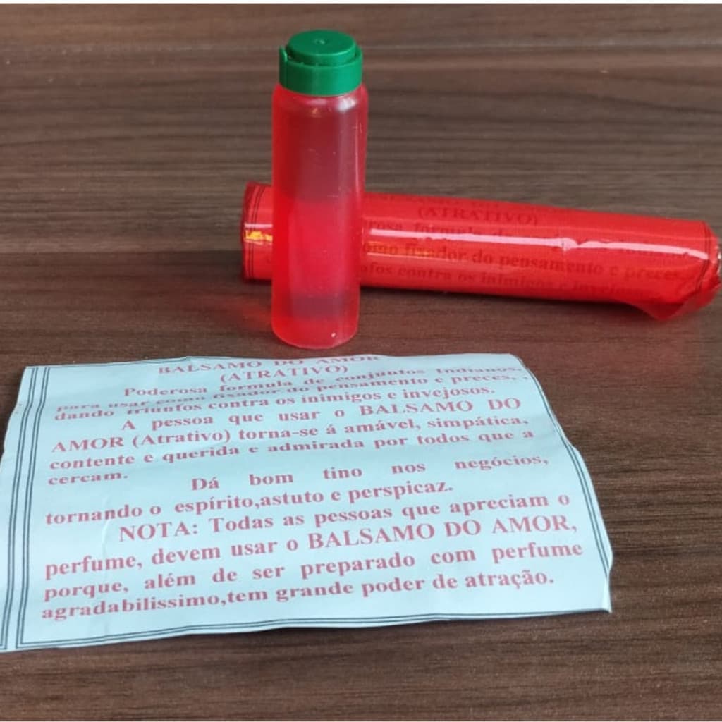 Perfume Balsamo do Amor  - Para Atrair ou fortalecer o Amor lindos
