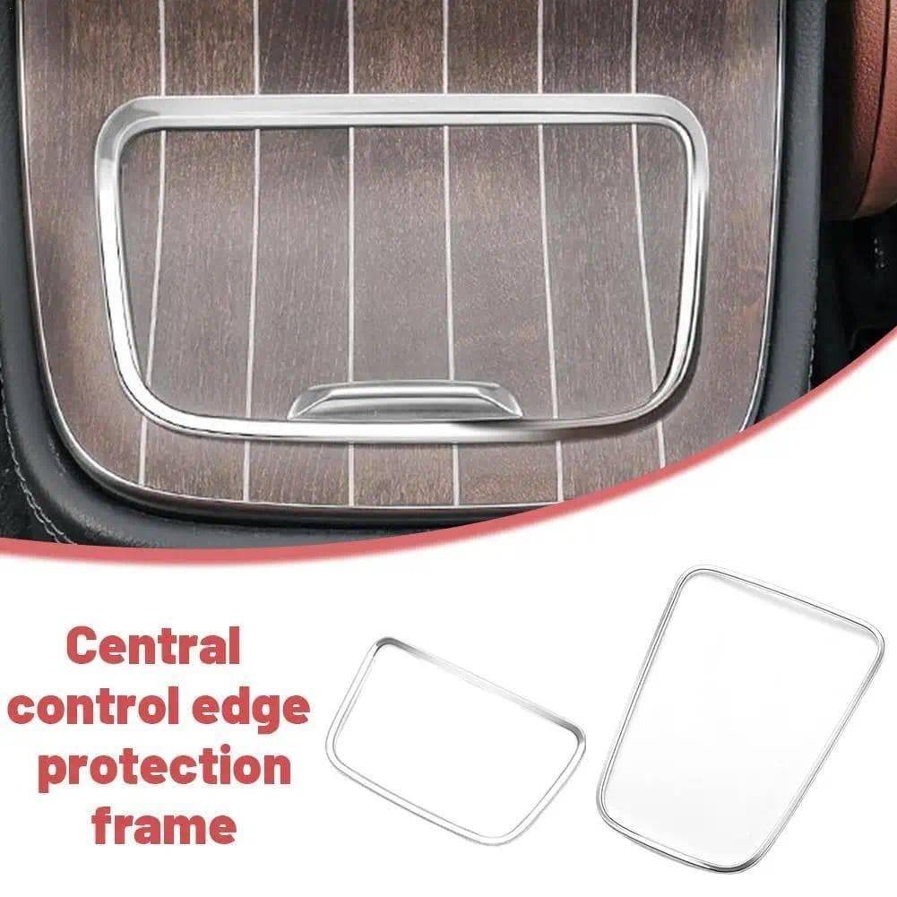 Para Mercedes Nova E-Class E300L/E260L Borda De Ventilação De Exaustão Traseira Da Caixa De Armazenamento Fita Protetora