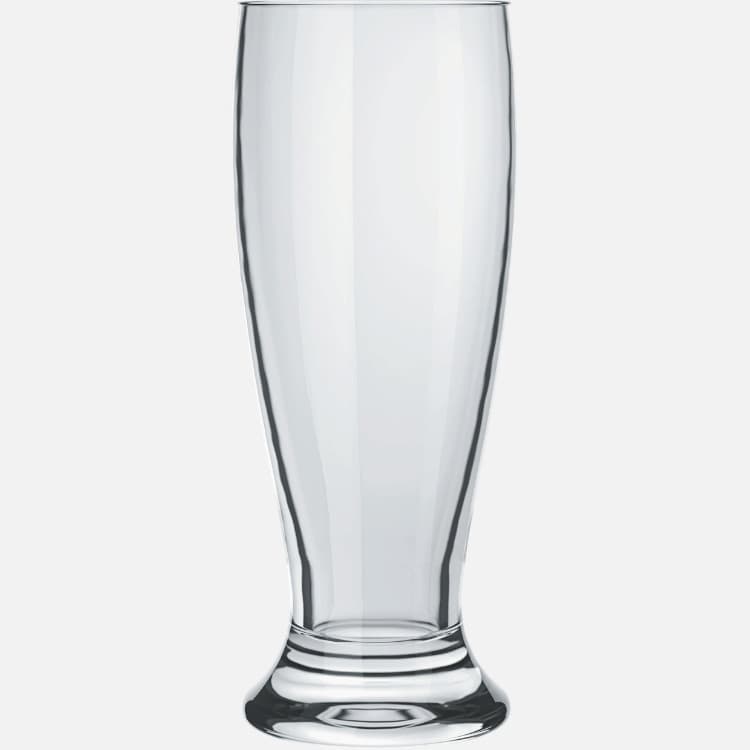 Copo para Cerveja Munich 300 ml Transparente Nadir - Kit com 24 Unidades