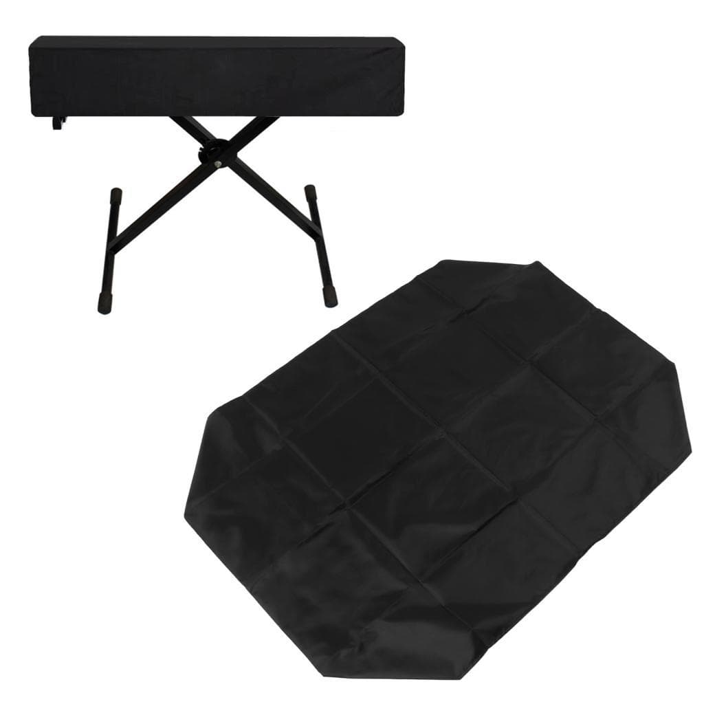 Capa protetora universal para teclado de piano à prova d\'água, cobertura total, antiprotetor com borda elástica para a