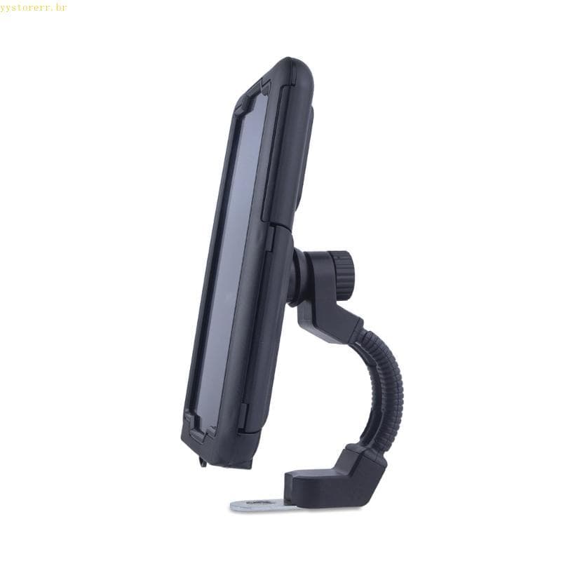 YYS Moto Retrovisor Suporte Do Telefone Da Motocicleta Bolsa 360 Graus Rotação Para Até 6 8 Polegada