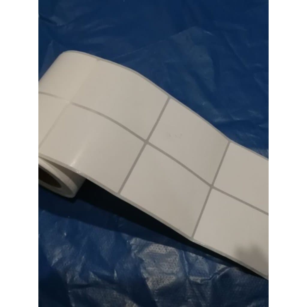 Venda Quente Papel adesivo revestido 35x70 papel de código de barras G500U G530 GK888T GT820 ZT210 ZT230 TSC244 342 etiq
