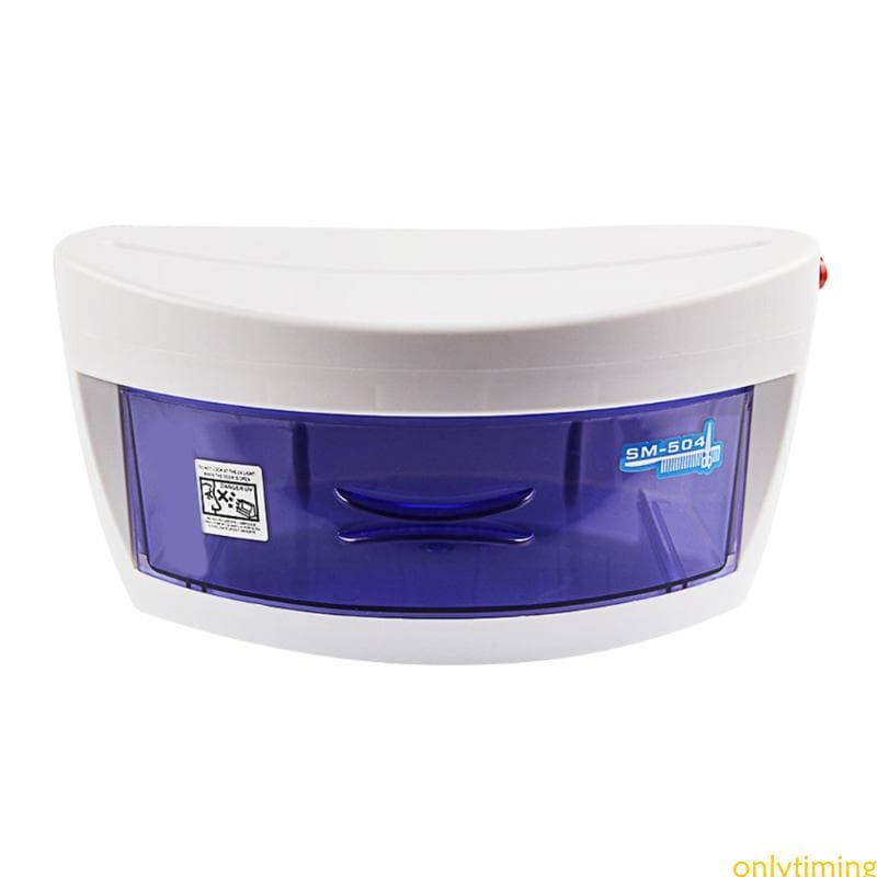 Caixa Esterilizadora onlytiming Para Ferramentas De Unhas Mini Gabinete De Desinfecção Ultravioleta De Ozônio Duplo