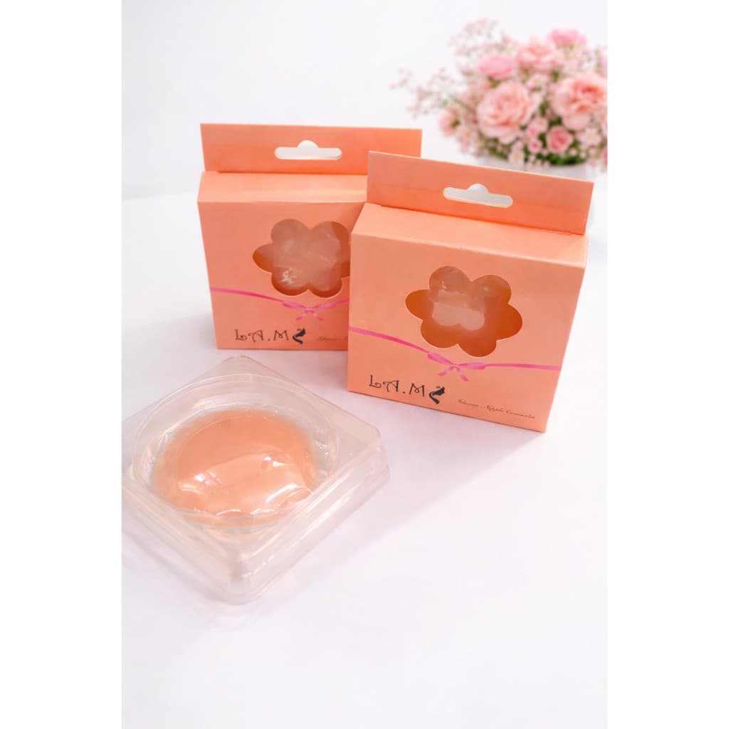 Protetor de Seios de Silicone / Nipple Cover em Silicone Reutilizável