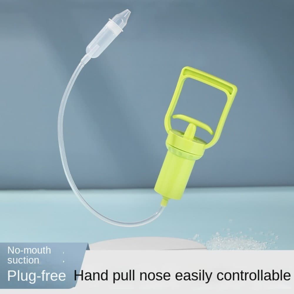 Aspirador Nasal Reutilizável para Bebês, Aspirador de Muco de Silicone para Limpeza do Nariz