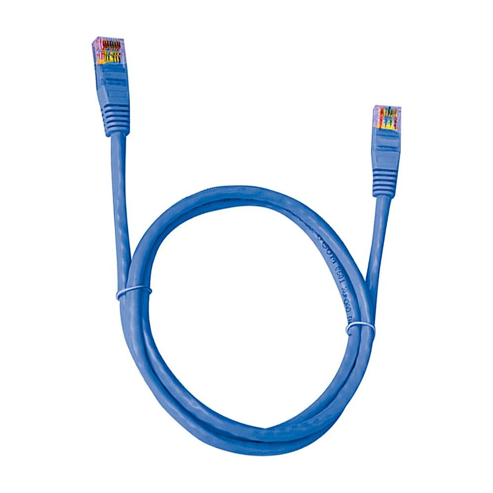 Cabo De Rede Patch Cord Cat6 Pluscable Pc-eth6u50bl 5m Azul [F133]