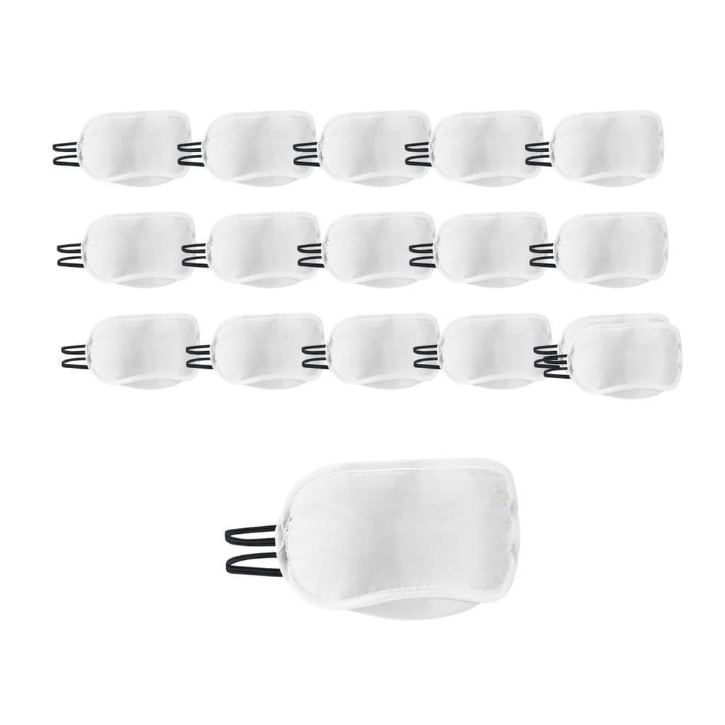Kit 20 Máscaras de Dormir Ultraconfortável Almofadada