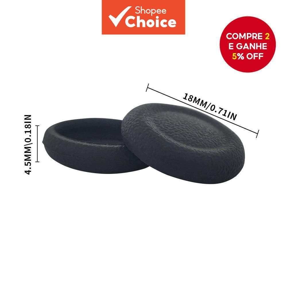 Tampas de Substituição de Joystick para Controlador PS4/PS5, Capa de Grip para Analógicos, Peças de Reparo para