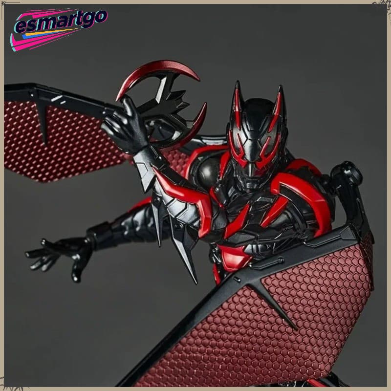 Kaiyodo Revoltech Yamaguchi Batman Beyond Action Figure O Futuro Anime Estatueta Colecionável Com Item Bônus , Jogue