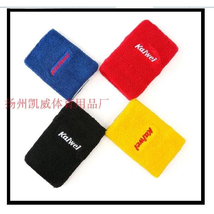 Genuíno Kaiwei 012 pacote único toalha pulseira longa absorvente de suor basquete Badminton futebol vôlei pulseira