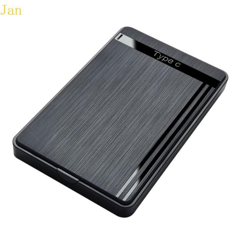 Jan Caso 2 5 SATAs Para USB 3 1 Disco Rígido Polegada SSD Ferramentas Tipo C Externo Enclosur