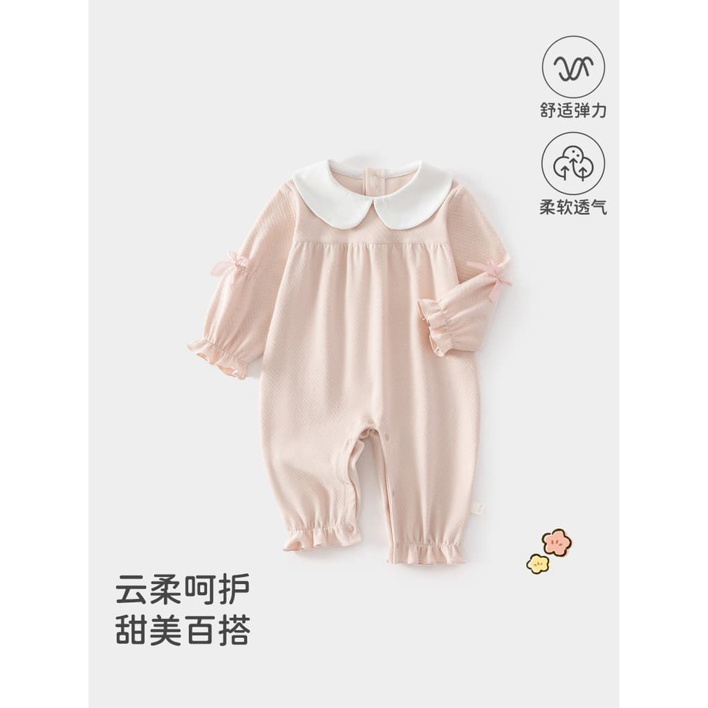 Primavera outono bebê macacão macacão bebê menina macacão Outing roupas da criança casa macacão
