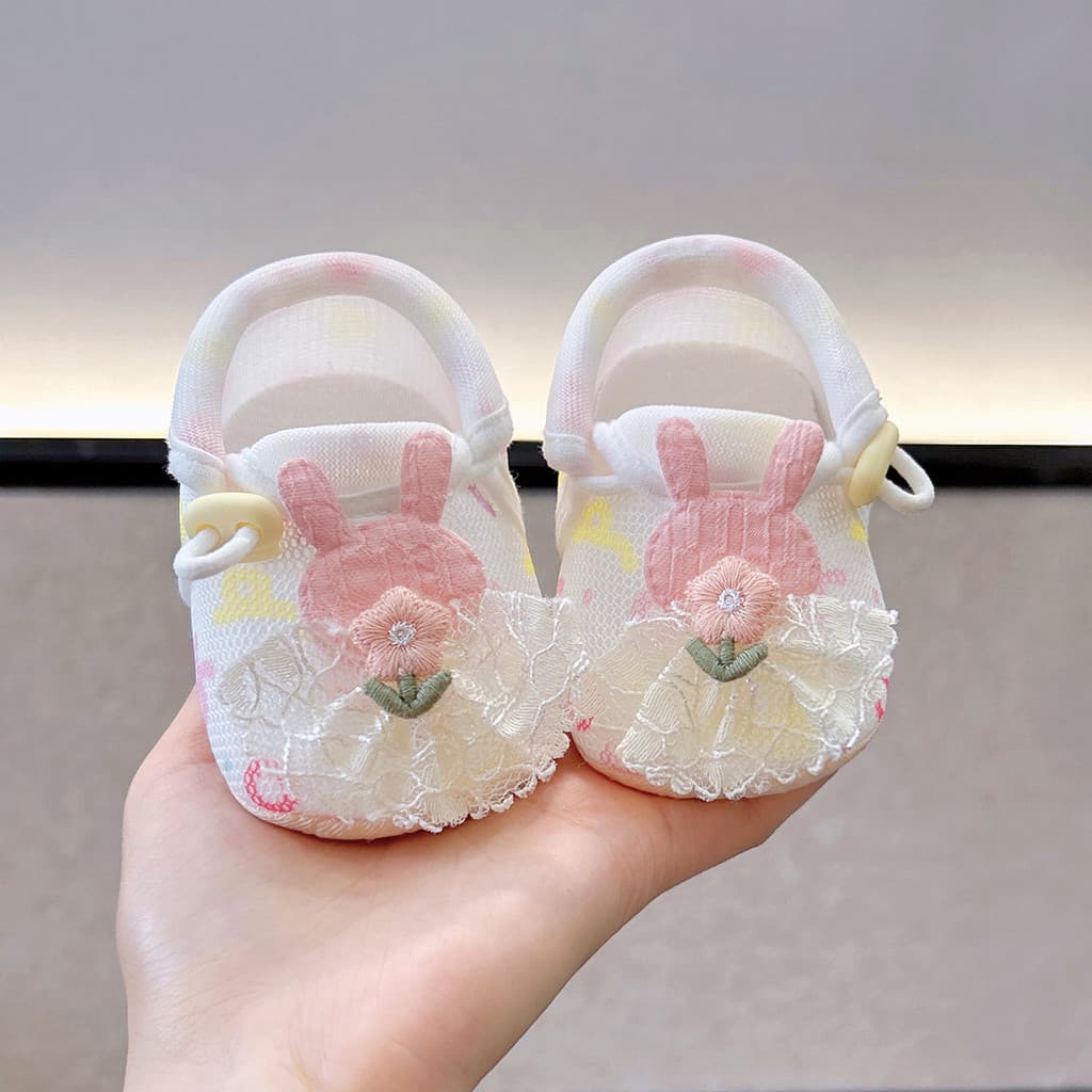Sandálias de verão para bebês de 0 a 1 anos, sola macia, antiderrapante, sapatos escolares, sapatos para recém-nascidos,
