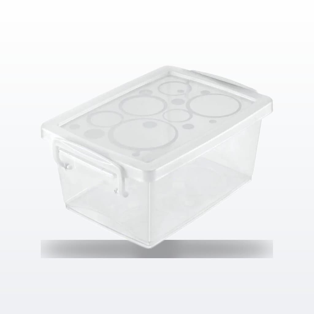 Caixa ORG.PLAST.650ML OR80100 Orden organizadora livro tampa decorativa