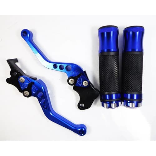 Kit Manete Esportivo Com Regulagem E Manopla Curta Varias Motos  Envio Imediato