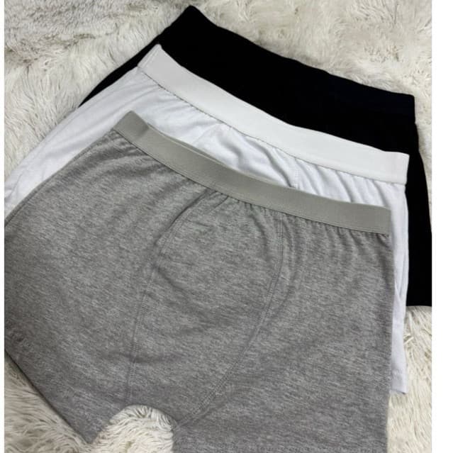 Kit 7 Cueca Boxer masculino Algodão premium Tamanho P/M/G/GG