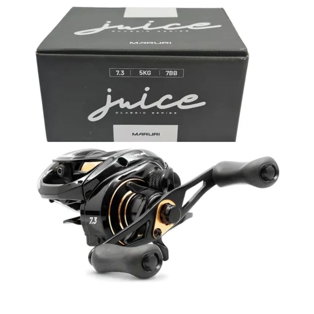 CARRETILHA JUICE BLACK 6+1 ROLDIR OU ESQ