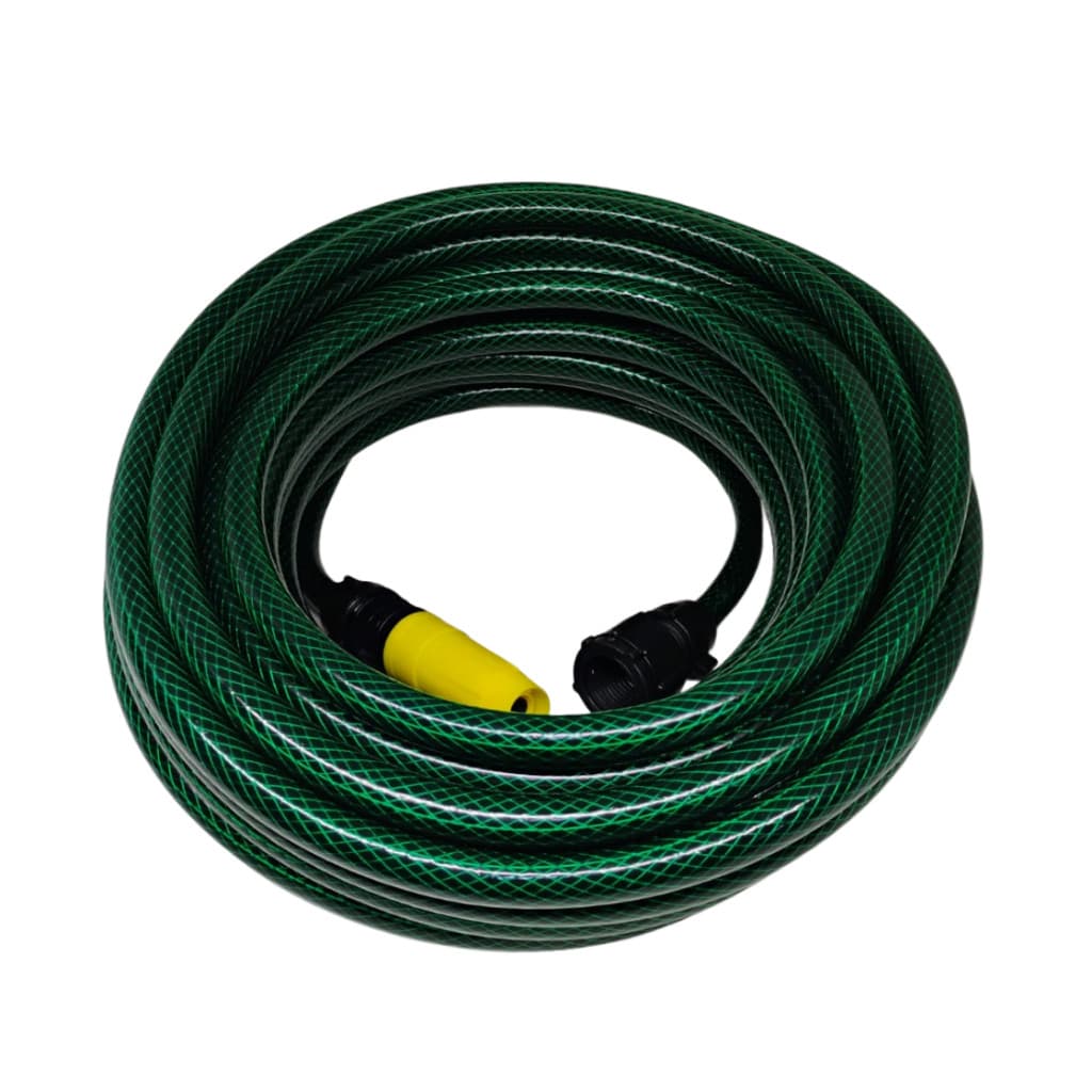 Mangueira para Jardim Trançada 15m com Esguicho – PVC Reforçado, Flexível e Pronta para Uso