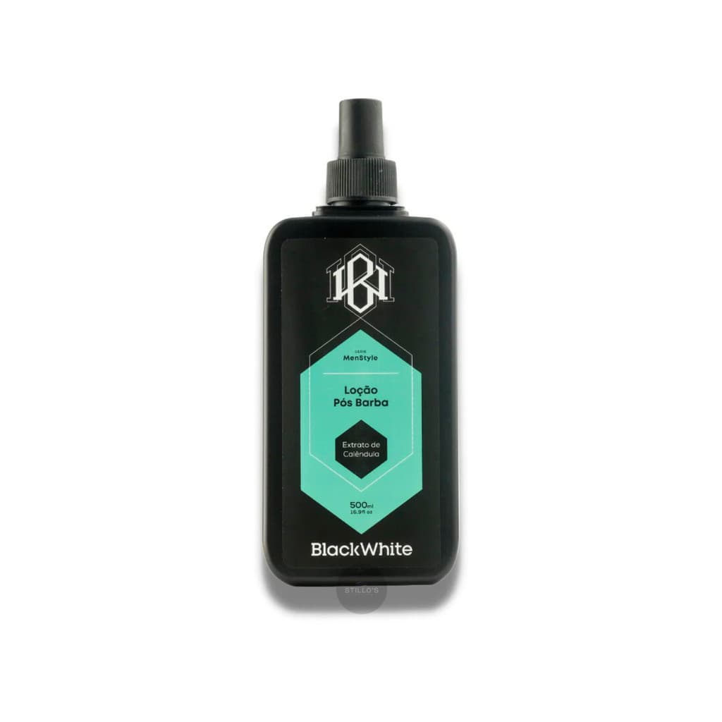 Loção Pós Barba 500ml - Black White