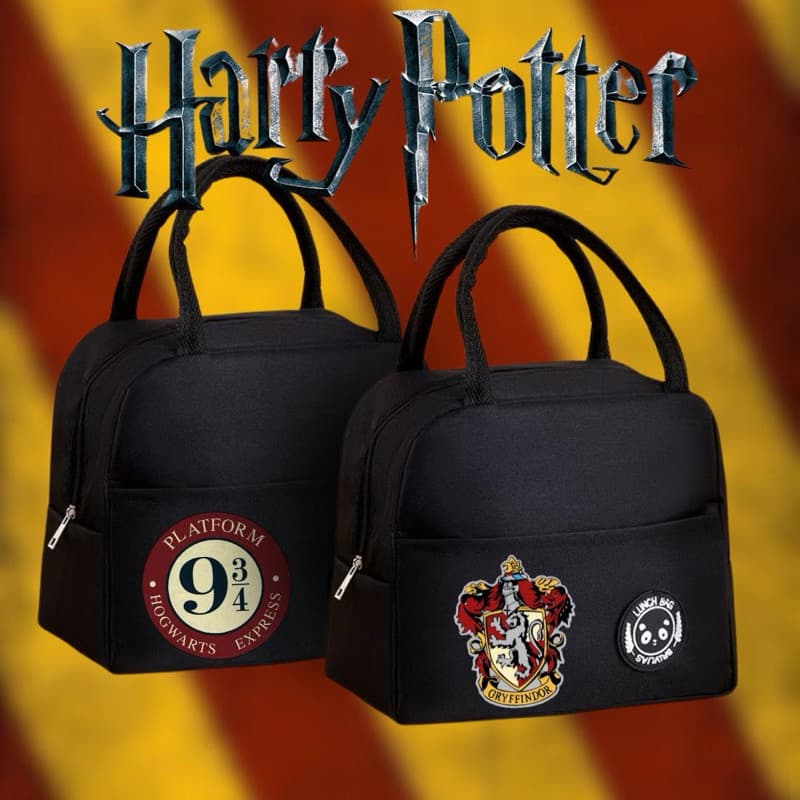 Lancheira Bolsa Térmica Harry Potter – Magia e Praticidade para o Seu Dia