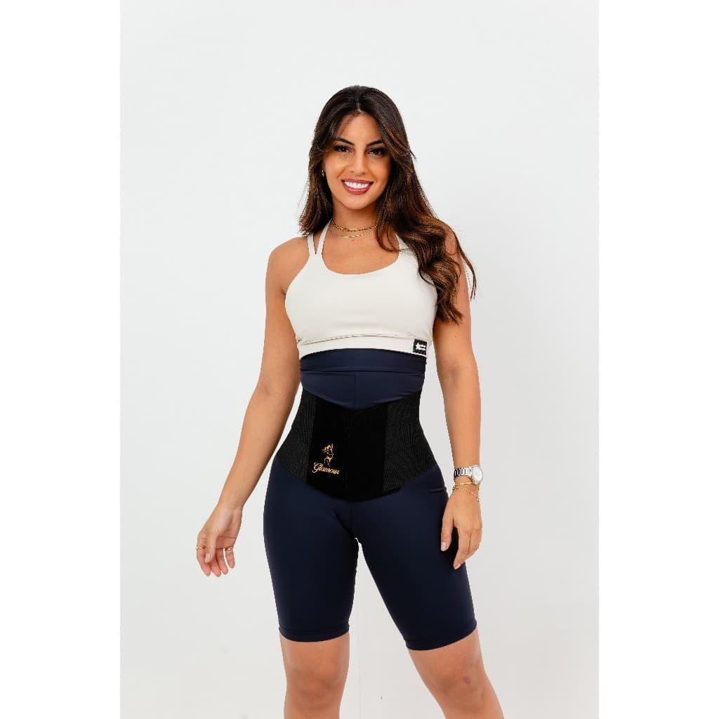 Short Modelador Pélvico Infravermelho Com Elástico Ajustável