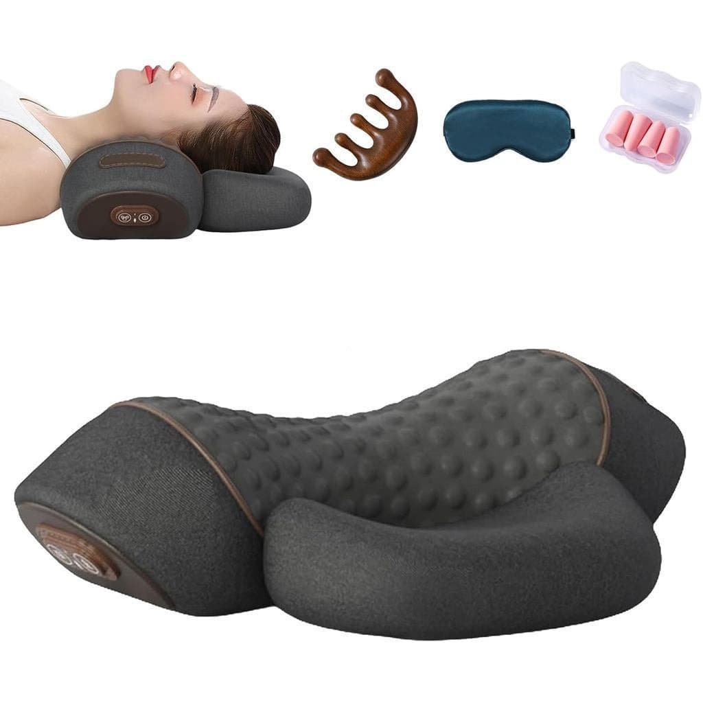 Massageador de pescoço três em um, almofada cervical Artuvate, almofada Artuvate, proporciona massagem profunda e relaxa