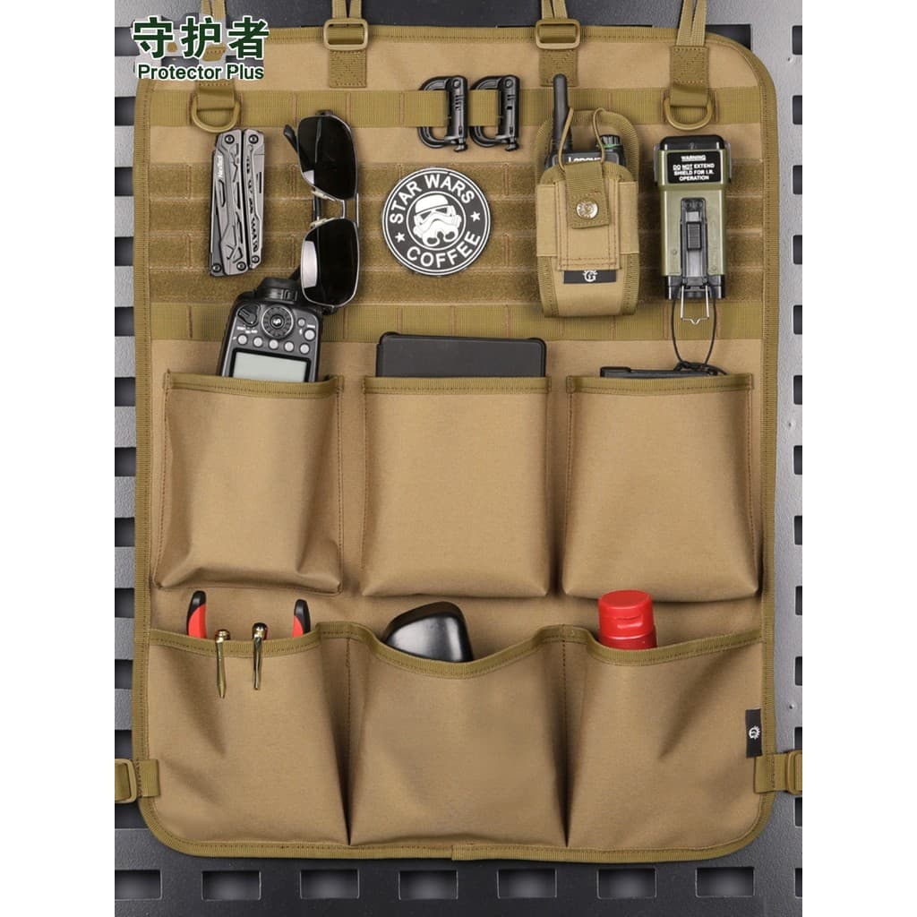 Guardian Multi-Purpose pendurado saco assento de carro volta saco de armazenamento tático saco de suspensão de carro aca