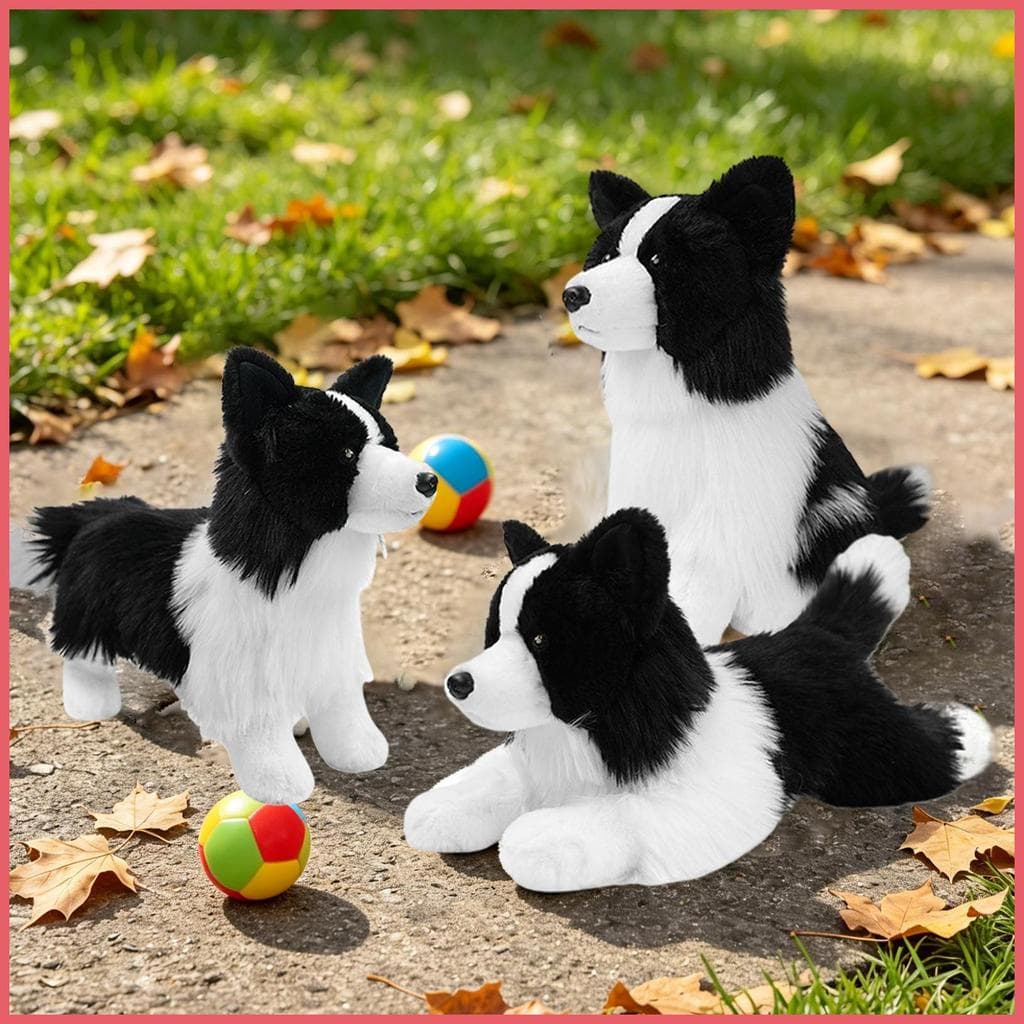 Cão De Pelúcia Acompanhando Boneca Dos Desenhos Animados Animal Para Meninos Meninas Berçário Quarto Sala Estar Estudo x