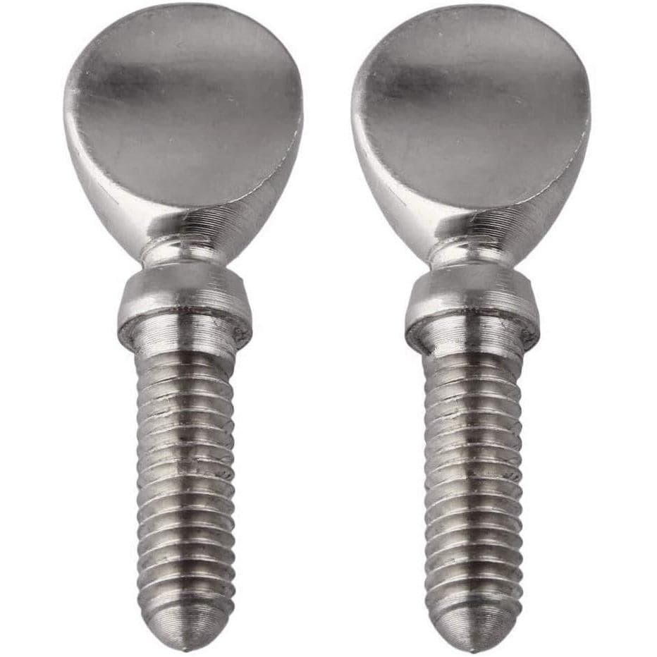 Parafuso de Aperto para Pescoço de Saxofone Jiayouy, 2 Peças, Prata, para Fixação de Saxofone e Clarinete
