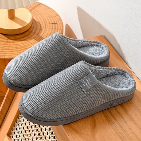 | slippers | ✍Outono inverno casal chinelos de algodão feminino inverno interior antiderrapante sola grossa quente casa