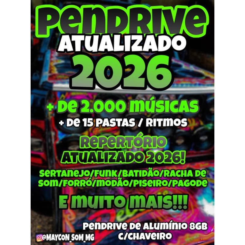 Pendrive Atualizado 2026