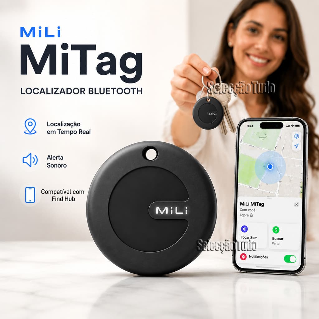 TAG ITAG Rastreador De Bagagem Mala Anti-Perda Mini Localizador De Chaveiro GPS