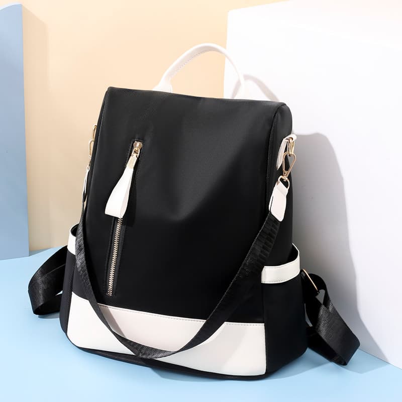 Oxford lona mochila feminina 2025 novo estilo verão moda na moda All-Match viagem grande capacidade saco de escola senho