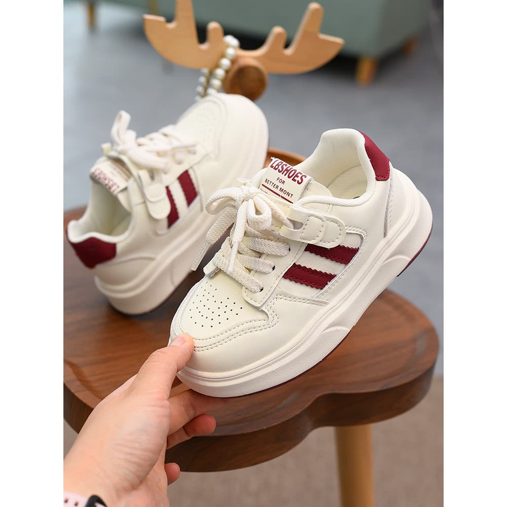 Crianças sapatos tênis infantis 2026 primavera novo estilo sapatos infantis meninas sapatos brancos meninos esportes sap