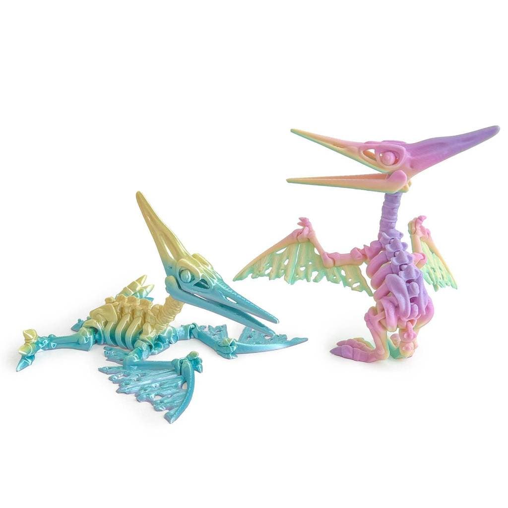 Japonês de alta qualidade impressão 3D ossos Pterosaur dinossauro esqueleto conjunta móvel decoração Desktop tenda merca