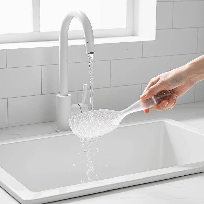Colher De Arroz Antiderrapante Resistente Ao Calor Com Material De Qualidade Alimentar Para Cozinha Doméstica