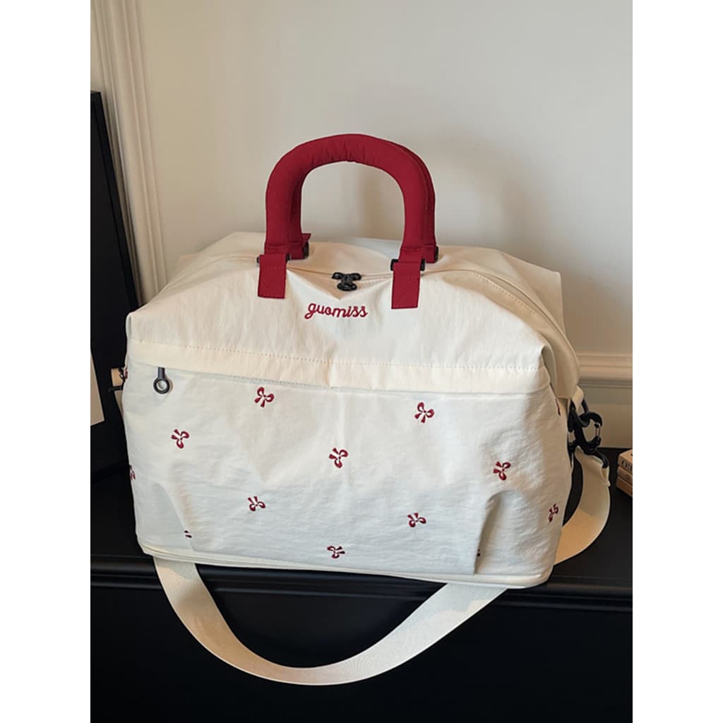 Bolsa de viagem portátil para roupas de grande capacidade, bolsa de viagem para negócios de curta distância, bolsa de gi