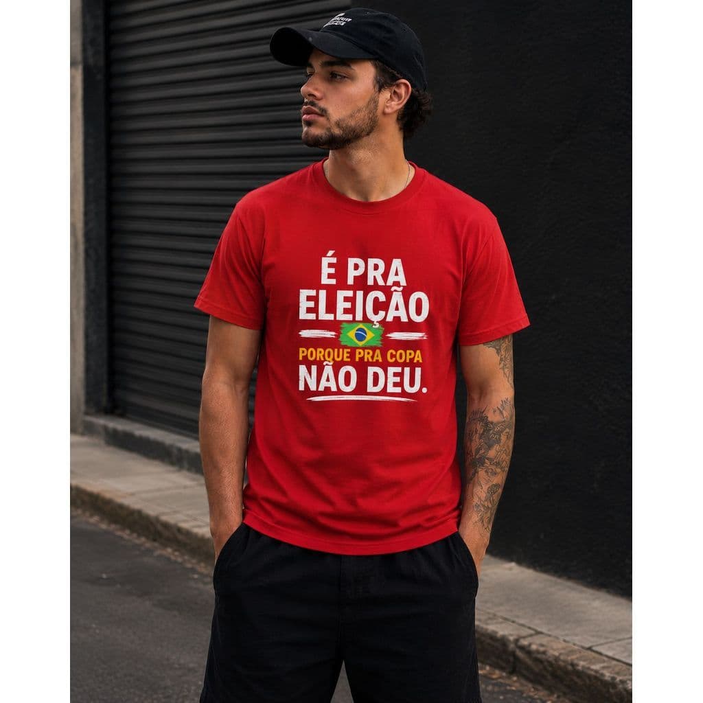 Camiseta Masculina Feminina Estampada Divertida Algodão 30.1
