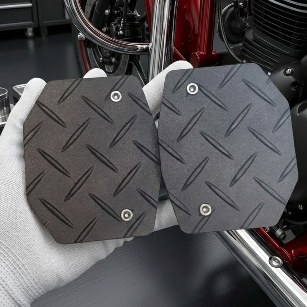 Plataforma Pedaleira Universal Para Yamaha Lander Tenéré Crosser 150 Piloto Garupa Mais Estabilidade