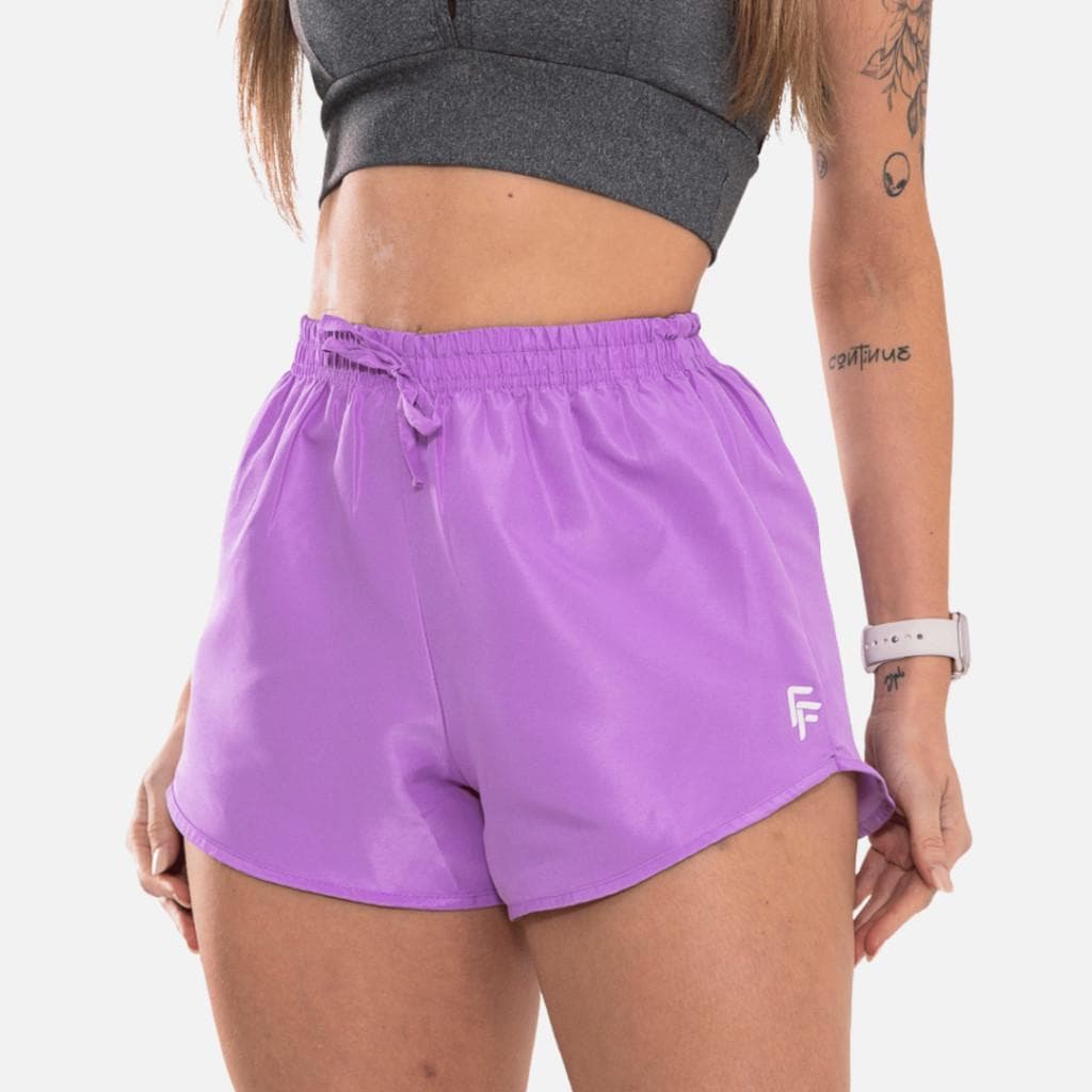 Short Tactel Feminino Casual Para Praia Verão Academia Leve Soltinho do P ao GG #vertice