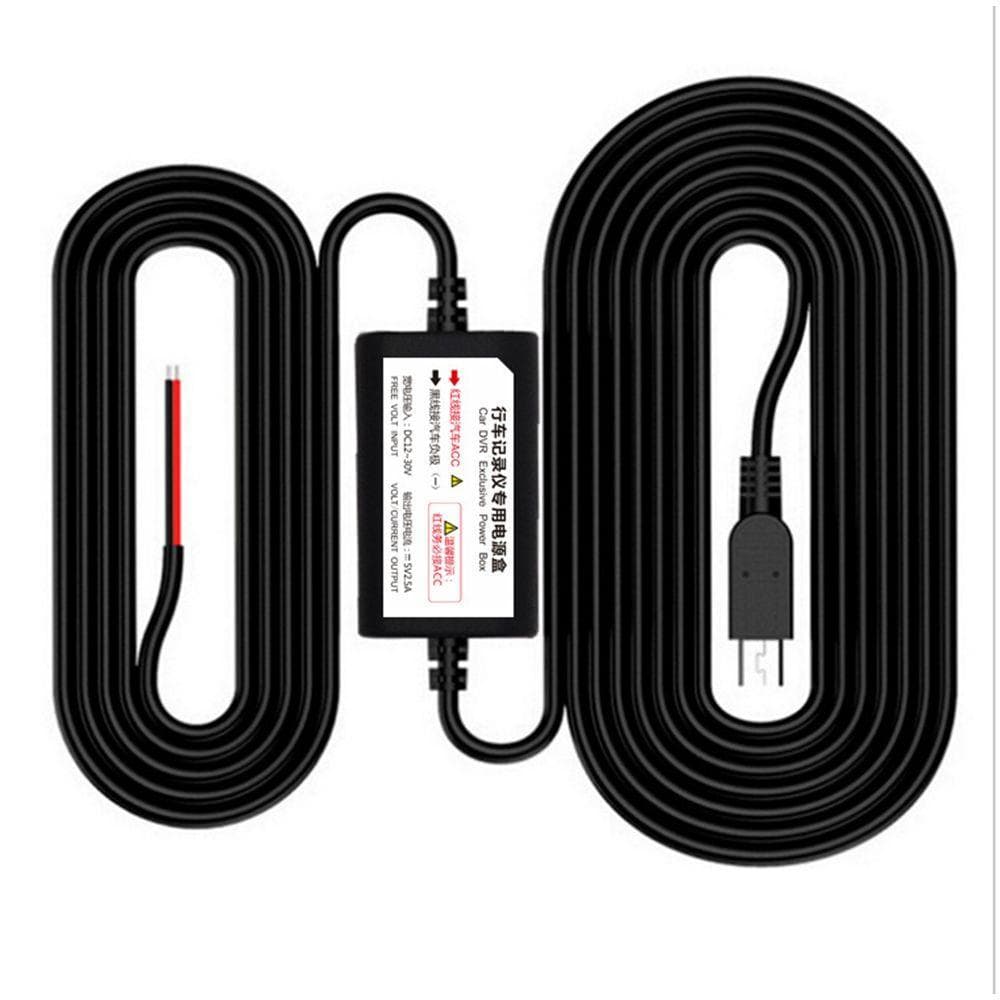 1 3.2 M Car Dash Cam Fio Peças Automotivas DVR Hardwire Cable Kit Cabo De Alimentação Carregador De Câmera De Carro