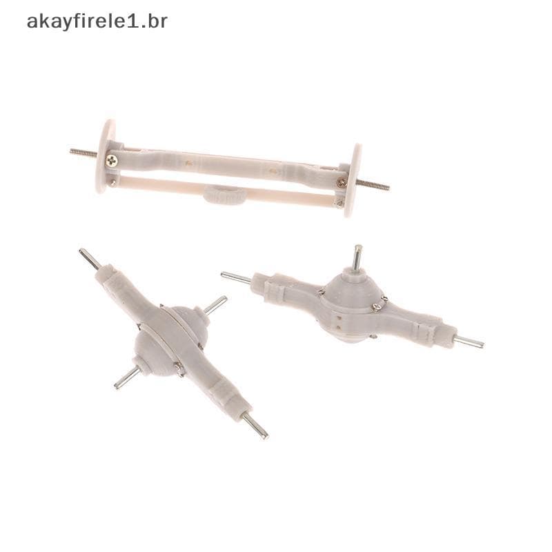 akayfirele1 1/2/3 Unidades 1/32 RC Carro Dianteiro Médio Traseiro Ponte Peças De Eixo Modificado Peça Faça Você Mesmo Ac