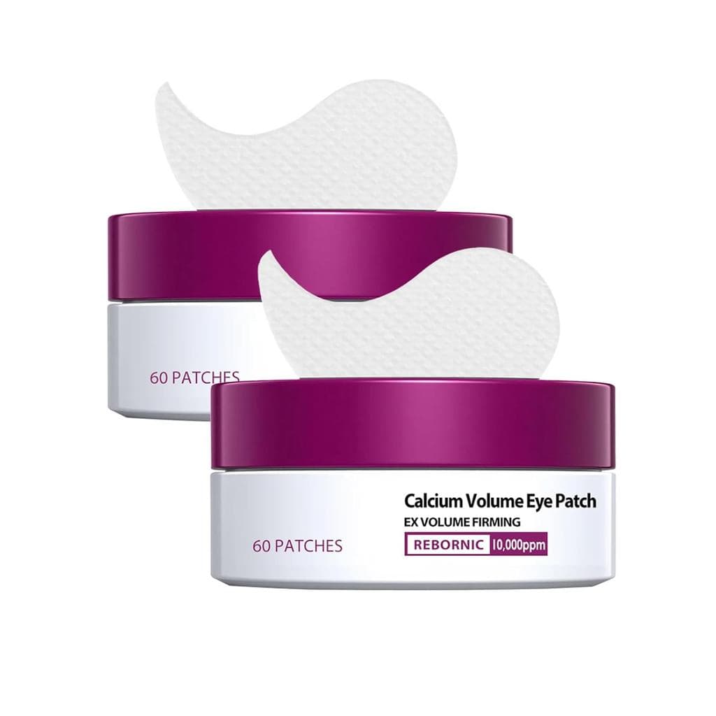 Patches para os olhos, Patches para os olhos com cálcio, Máscaras de hidrogel de colágeno peptídico para os olhos, Patch