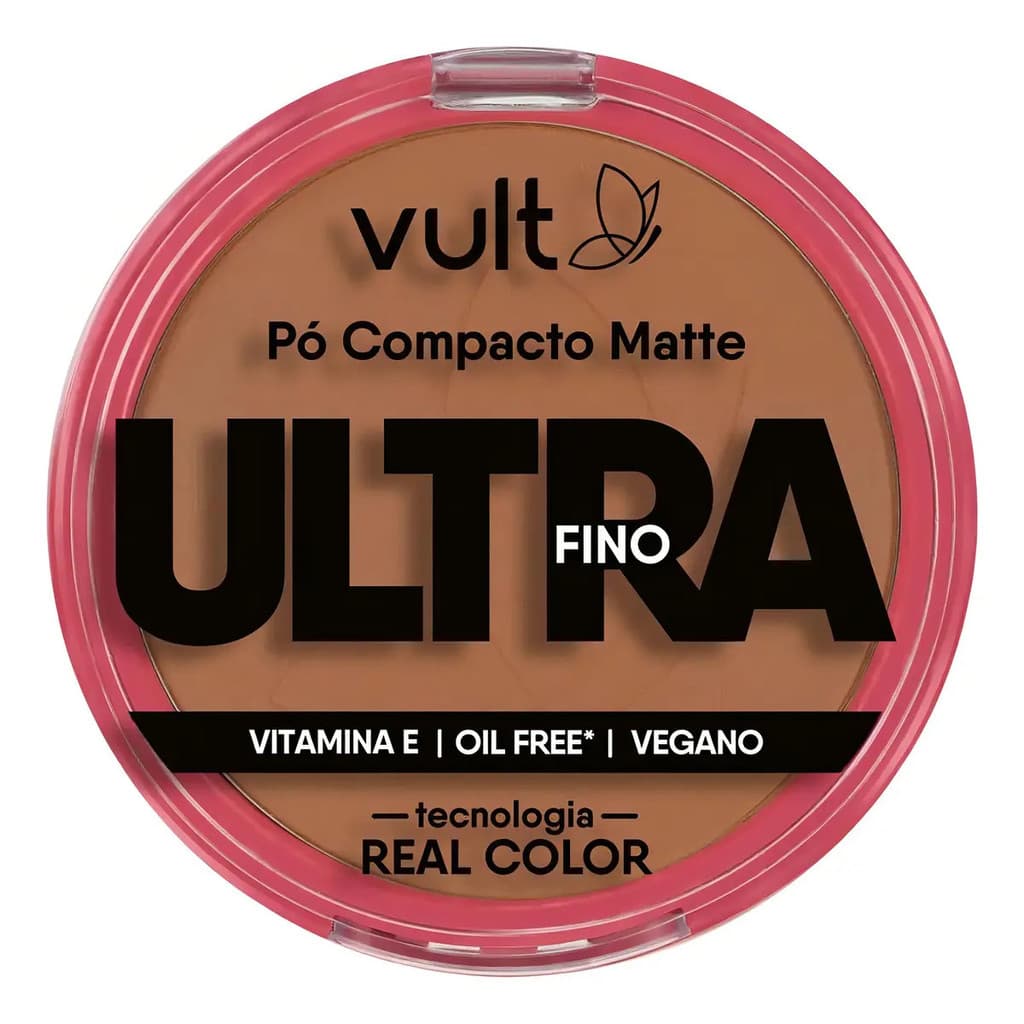 Pó Compacto Matte Vult Ultrafino V480 9g Vult Ultrafino Pó Compacto 649242