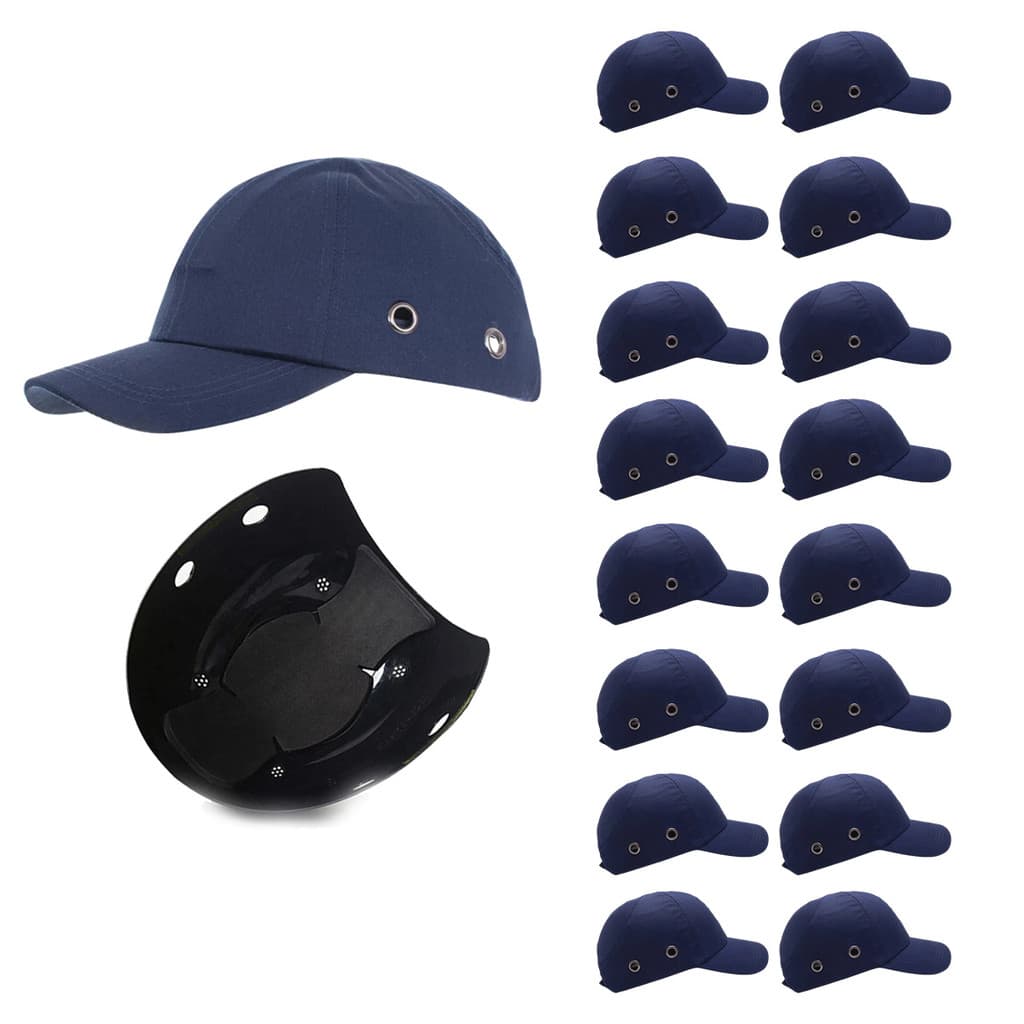 Bone Capacete EPI Kit 16 Uni Obra Construcao Casquete Seguranca Trabalho Reparo Conserto Oficina Protecao Resistente