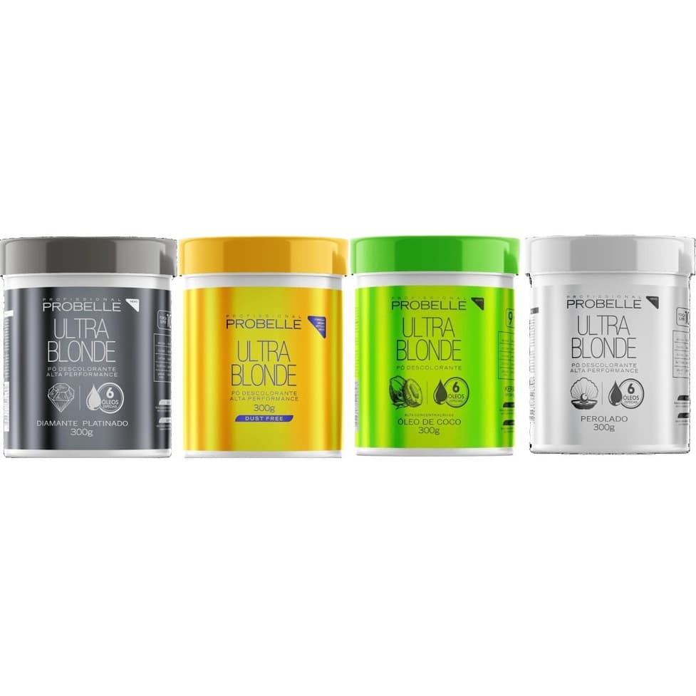 Pó Descolorante Probelle Ultra Blonde  300g - Nevou - Abre 10 tons