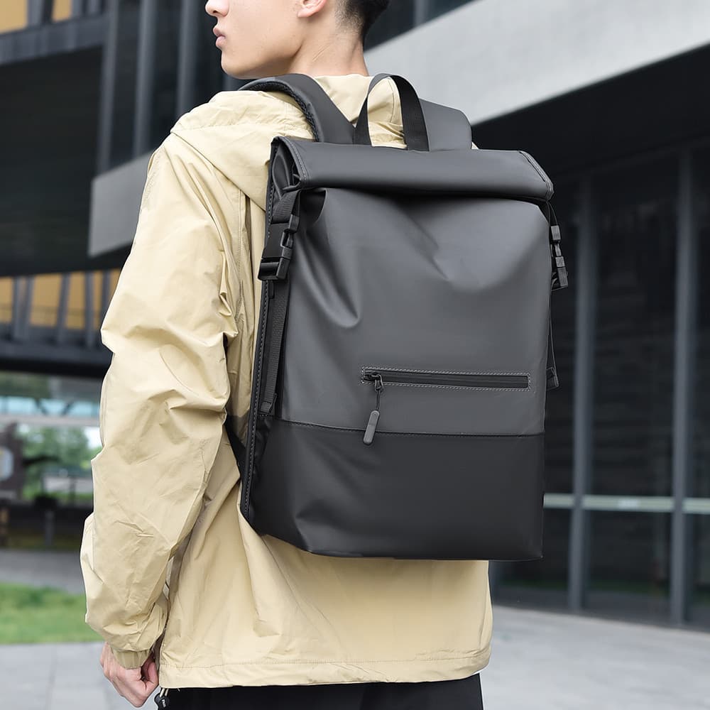 Mochila masculina estilo empresarial, mochila leve para escalada de montanha, bolsa escolar para computador, montanhismo