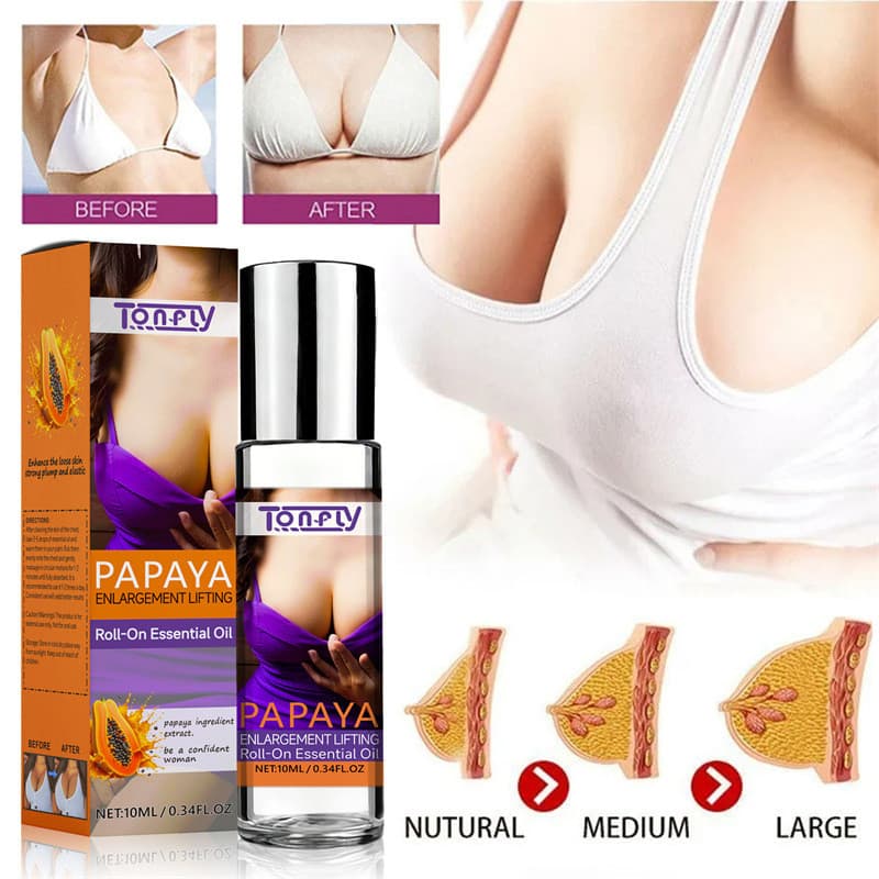 Óleo Essencial para Massagem de Mama FFRY 10ml Papaia