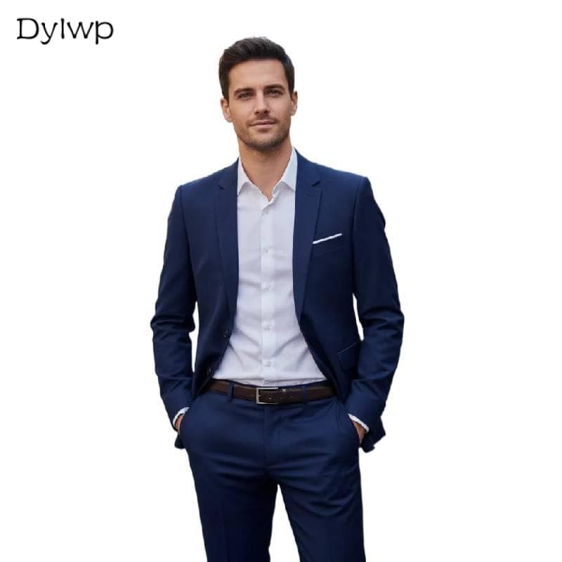 Conjunto Blazer Masculino Slim Fit E Calça Formal Business