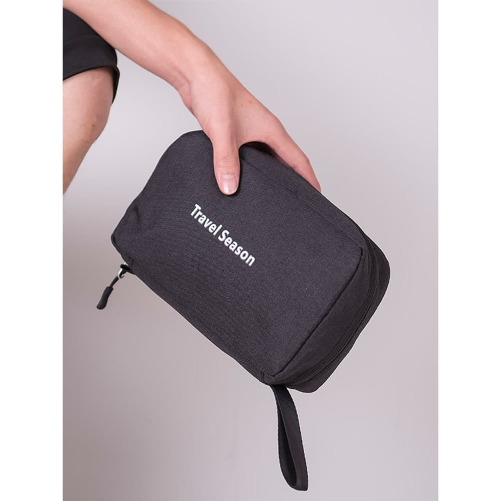 Saco de toalete masculino viagem de negócios portátil seco molhado separação produtos de viagem saco de higiene pessoal